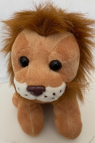 Plush Stuffed Toy Lion Animal Jungle Wildlife Brown Tan Kids Gift