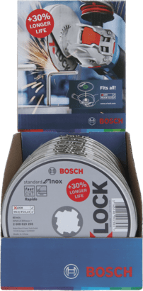 New Genuine Bosch 2608619266 X-LOCK Cutting Disc Standard