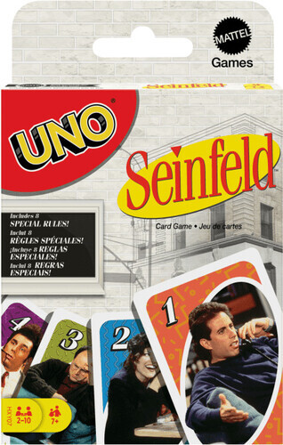 Mattel Games - Карточная игра UNO Seinfeld [Новая ] Карточная игра, настольная игра