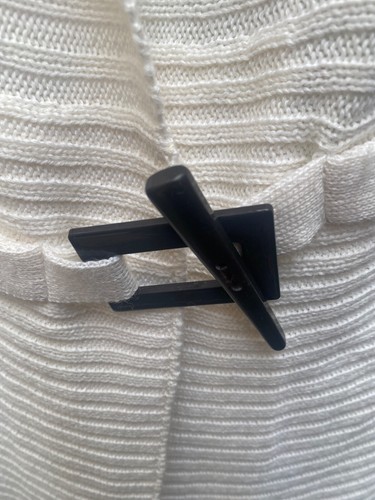NEU KALEIDOSCOPE CREME LANGER KANTE/RAND CARDIGAN/COATIGAN UK 20 ACRYL/WOLLE MIX - Bild 4 von 12