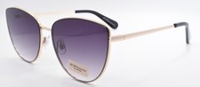 BCBGeneration by Max Azria BG3048 770 Women's Sunglasses Cat Eye Shiny Gold