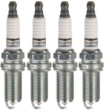 SET OF 4 CHAMPION 7975 DOUBLE PLATINUM POWER SPARK PLUGS