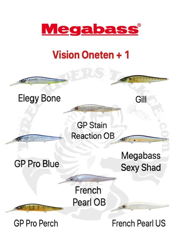 Megabass Ito Vision Oneten 110 Jerkbaits – Choose Color