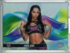 Cora Jade 2025 Topps Chrome WWE  Helix #HLX-COR