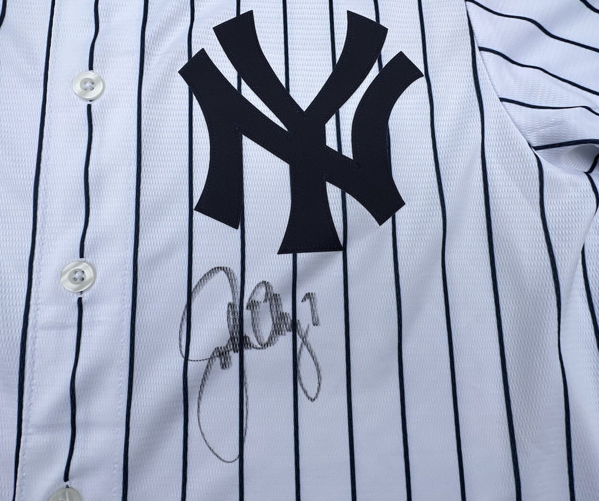 JOHN ELWAY #7 SIGNED NEW YORK YANKEES BASEBALL JERSEY PSA