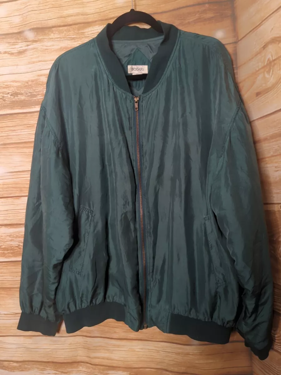 【LUIK】1990s zip-up silk jacket