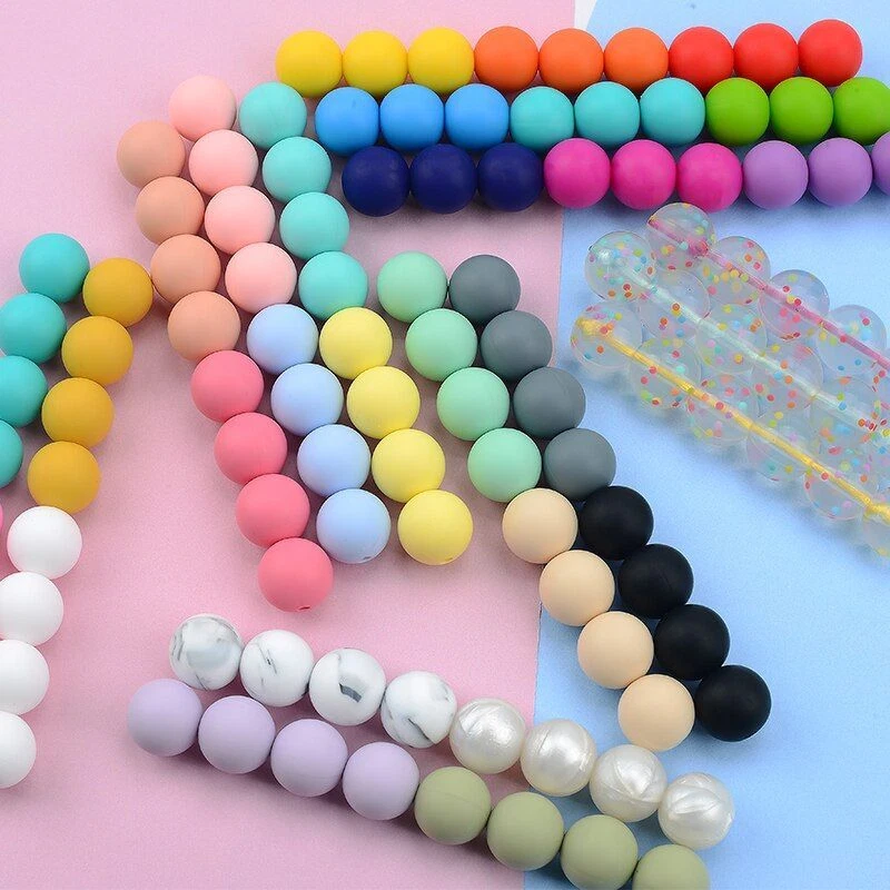 Chewable silicone beads 2025