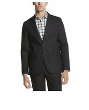 DKNY Men  s Stretch Business Office Black Blazer Size Medium NEW