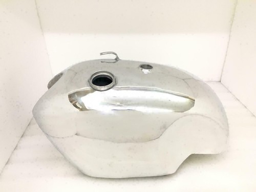 Fit For BSA Rocket Goldstar Clubman Polished Alloy Aluminum Polished Fuel Tank - Picture 2 of 5