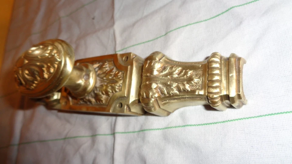 CENTRE DE CREMONE A POIGNEE BRONZE 1910 - LXV - POUR BARRE DE 20 mm - C 18 - Photo 4/4