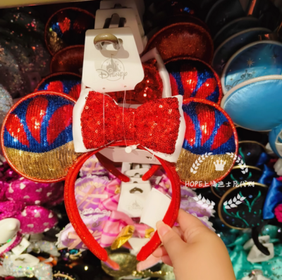 Disney Snow White Minnie Ear Headband – Blue, Red, Green il_1080xN.3396546888_euso.jpg main image 3