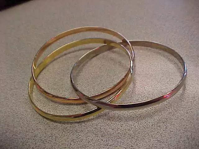 Cartier 3 color bracelet sale
