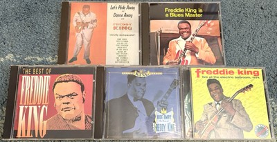 5x Freddie King CD Lot (Hide Away, Blues Master, Best Of, Live At Electric)