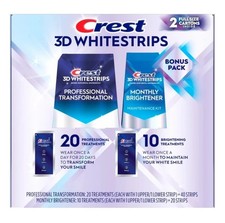 3D Whitestrips 20 Pro Behandlungen mit 10 Bon...