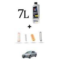 Hoffcar Set Service 4 Filter Und 7L ÖL FüR BMW Serie 3 (E46) 330Xd 150Kw Von