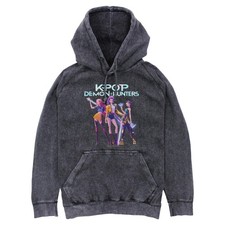 Men's KPop Demon Hunters Girls Group Shot Pull Over Hoodie