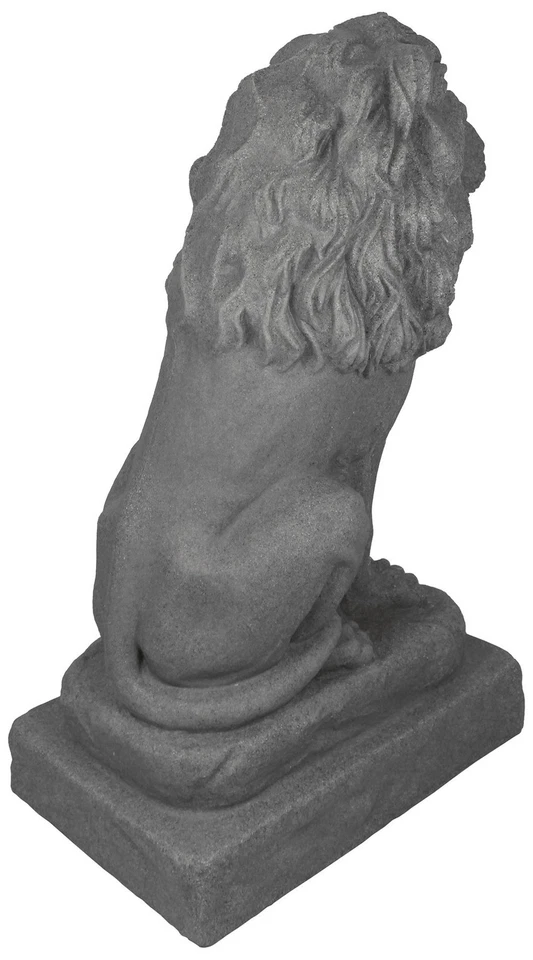 Guardian Lion Statue – Natural Granite Appearance – Made of Resin – Lightweig... - Image 3 of 4
