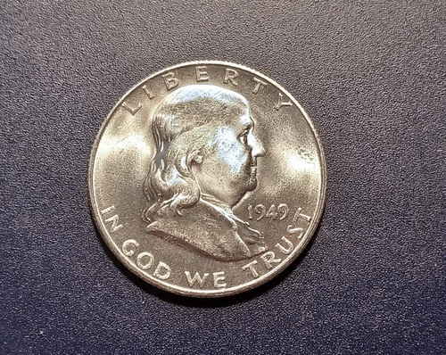 Gem BU 1949-S FBL Franklin Half Dollar