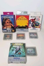 SEGA Game Gear Boxed Bundle - Chessmaster, Ecco, Lion King & World Cup 94