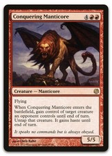 Conquering Manticore #55 (NM) Heroes vs Monsters DDL Magic MTG