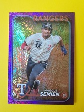 2024 Topps Series 2 - Marcus Semien #499 Purple Foil /799