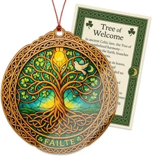 Christmas Ornaments - Tree of Life Ornament – Celtic Decor – Irish 