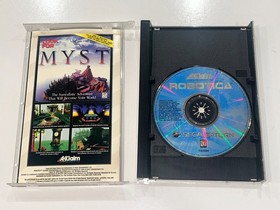 4 Sega Saturn Games (Off-World, Robotica, Resurrection & Solar Eclipse) Lot #23