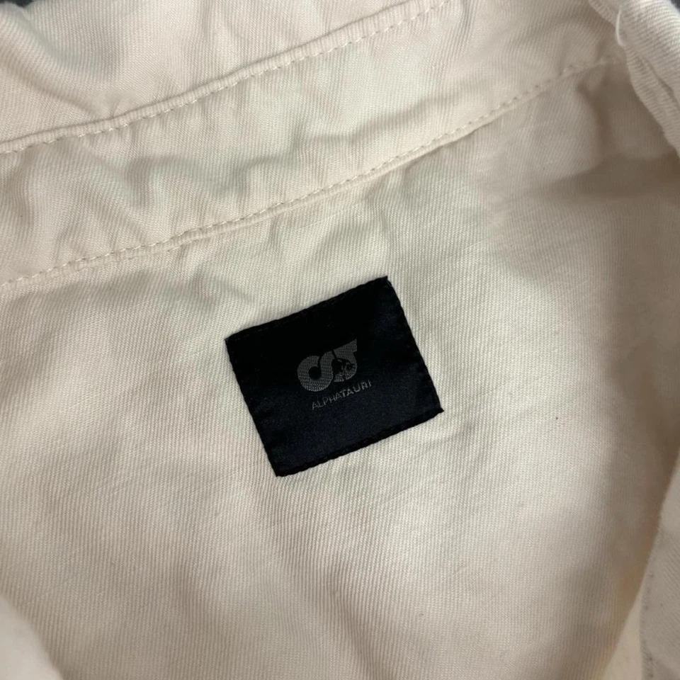 Camisa pesada con botones Alpha Tauri Foto 3 de 4