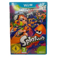 Wii-U Splatoon Nintendo WII U Spiel in Hülle OVP Sehr Guter Zustand