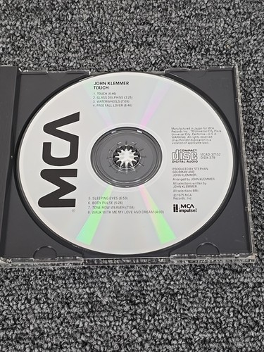 John Klemmer: Touch (CD, 1985, MCA) ** Buy 2 Get 3 Free ** - Picture 4 of 5