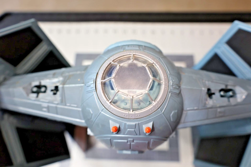 2003 Hasbro Star Wars Darth Vader Imperial Tie Fighter - Image 2 of 4