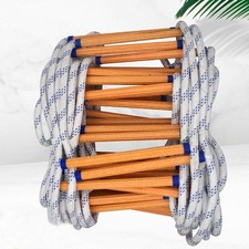 Emergency Fire Escape Ladder Soft Rope Portable Kids Adult for Engineering 3/5m