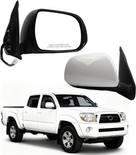 Right Side Mirror Compatible with 05-11 Toyota Tacoma White 3Pins