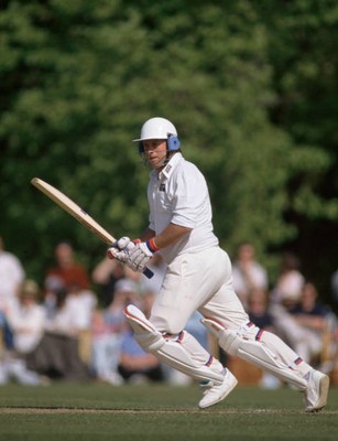 John Morris of Derbyshire batting for Lavinia Duchess of Norfolk's- Old Photo