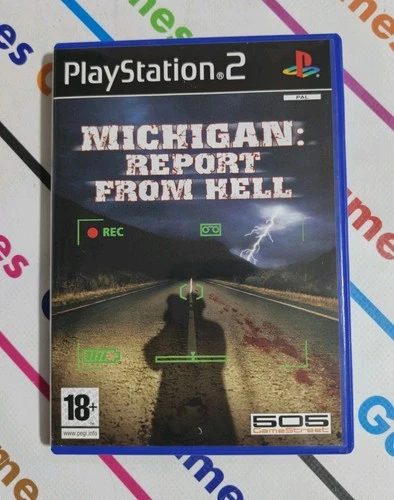 PS2 MICHIGAN: REPORT FROM HELL PLAYSTATION 2 ITALIAN MINT DISC COMPLETE