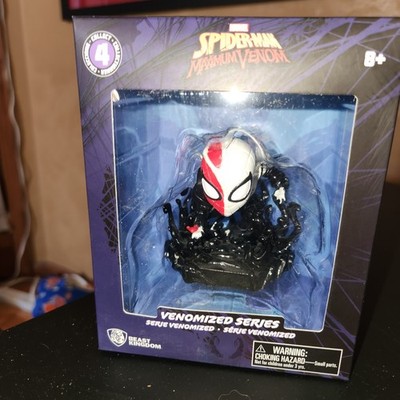 Beast Kingdom Marvel Maximum Venom Series, Venomized Spider-Man Figure Yume NEW