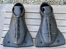 C4 Mustang Freediving Fin Footpockets - 1 pair, large size