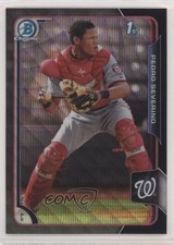 2015 Bowman Asia Exclusive Black Wave Refractor Pedro Severino #BCP6 sh7