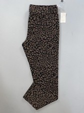 Sanctuary Cotton Leopard Twill Jean Style Chino Pants. Women's Size 31, NWT 99 