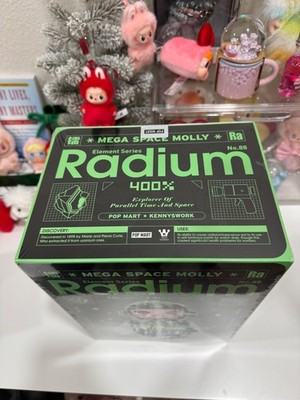 MEGA SPACE MOLLY 400% Element Series No. 88 Radium Glow In Dark | eBay