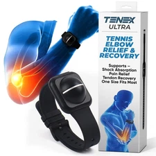 TENEX Ultra Tennis Elbow Brace, Wrist-worn Non-Compression Band, Supports Rel...