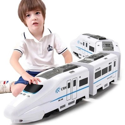 Kinder Elektrische Hochgeschwindigkeitsbahn Zug Spielzeug mit Sound & Licht Puzzle Geschenk