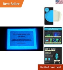 Glow in The Dark Pigment Powder - Neutral Sky Blue - 12g - Safe for Art Crafts