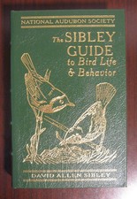 Sibley Guide to Bird Life Behavior National Audubon Society Easton Press Leather