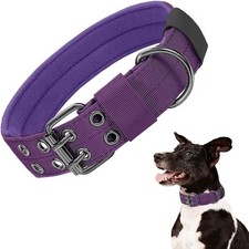 Tactical Dog Collar Military Dog Collar Adjustable Training Nylon Collar Heavy
