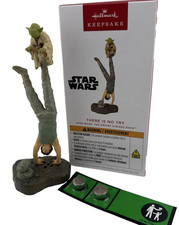 HALLMARK CHRISTMAS 2025 STAR WARS EMPIRE STRIKES There Is No Try NIB Free SHIP