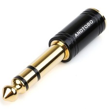 ANDTOBO 1/4 Male to 3.5mm Female -1PACK, -1PACK