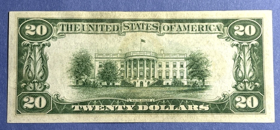 Series 1928 B $20 Twenty Dollar Federal Reserve Note Chicago G19122672A AU/CU - Image 4 of 4