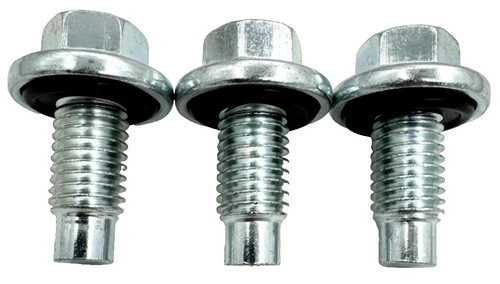 3pc 15mm-12X1.75 Oil Drain Plug (11519933 / 9L8Z6730A) for Ford F-150 ...