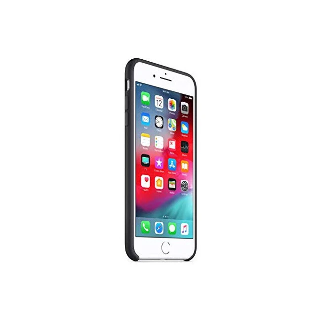 Apple iPhone 8 Plus / 7 Plus Silicone Case - Black - Image 2 of 2